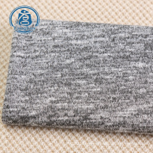 2020 hot  knit polyester rayon spandex tr brushed hacci fleece fabric for sweatshirts